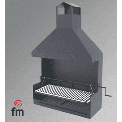 FM CALEFACCION Barbacoas fr carbón y leña modelo BVE-102 de fm barbacoas