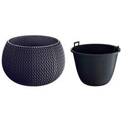 Maceta PROSPERPLAST Splofy Bowl (Gris - 29 x 29 x 19.5 cm)