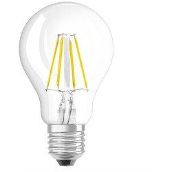 Osram-estándar led lámpara de filamento e27 ø6cm 2700k 4w = 40w 470 lumen