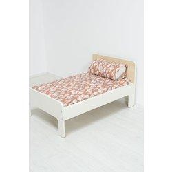 Juego sábanas infantil estampada arbolitos - cama 70x160