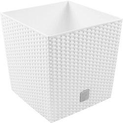 Macetero PROSPERPLAST Rato Low (Blanco - 40x40x40.8 cm)