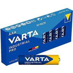 Pack 10 Pilas AAA LR03 Varta Industrial Pro