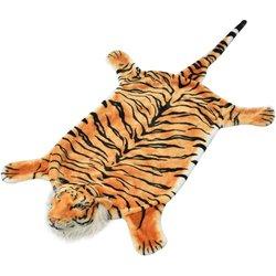 Alfombra Afelpada De Tigre 144 Cm Marrón