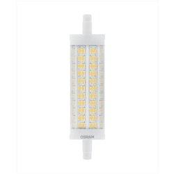 Bombilla led lápiz r7s en cristal 2452lm blanco cálido