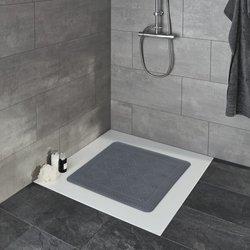 Kleine wolke alfombrilla seguridad baño arosa gris antracita 55x55 cm