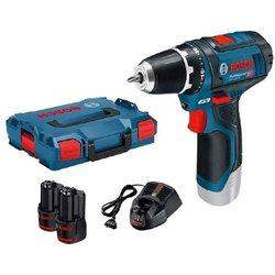 Bosch Atornillador Batería Gsr 12v-15 + 2x2.0 Ah + L-boxx