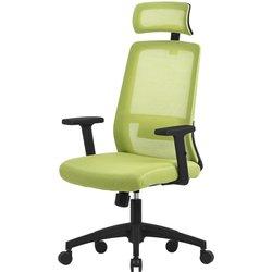 ML Design Silla de Oficina Ergonómica Giratoria Verde