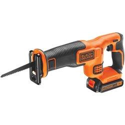 Black+decker bdcr18e1-qw - sega a sciabola senza fili, 1 batteria, 1 lama da 140 mm, 18 v