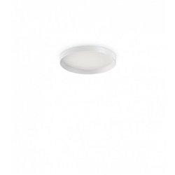 Decorativo redondo simple empotrar blanco, 3000k