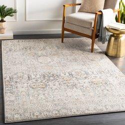 Surya alfombra vintage oriental gris/beige 200x275