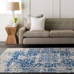 Surya alfombra vintage oriental azul/blanco 200x275