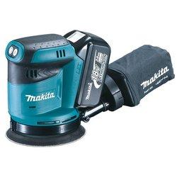 Makita dbo180rfe - lijadora rotorbital 18v 125mm 3.0ah