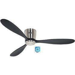 Eco plano wood 132, ventilador wifi sin luz, casafan