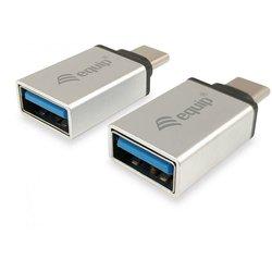 Equip 2 x Adaptador USB a USB-C