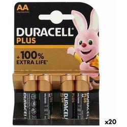 Pilas Alcalinas DURACELL Plus Extra LR06 1,5 V (20 Unidades)