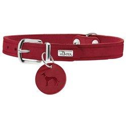 Collar para perro hunter aalborg rojo xs/s 28-33 cm