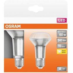 Osram Lote De 2 Spots R63 Led E27 - 4.3 W