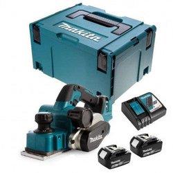 MAKITA DKP181RTJ Cepillo BL 18V LXT 82mm 5Ah 2 bat. MakPac ADT