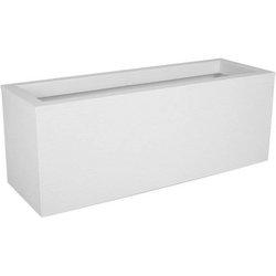 Jardinera EDA Graphit Up Blanco (59 x 19,5 x 22,8 cm; 25 L)