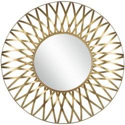 Espejo de Pared WOMO-DESIGN Dorado (84x5x84 cm - Cristal y Metal)