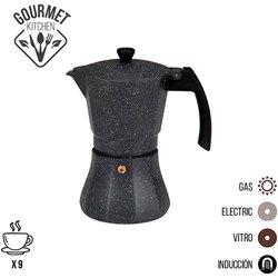 Cafetera EDM Negro Aluminio 9 Tazas