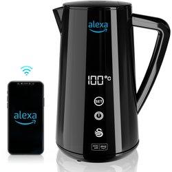 Swan Sk14650blkneu Alexa Hervidor Agua Eléctrico Inteligente WiFi Negra