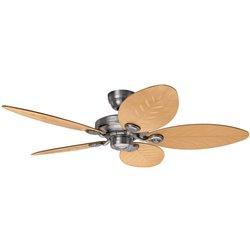 Ventilador de techo hunter outdoor elements ii aluminio - 137 cm - 24325