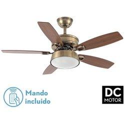 Akunadecor - Ventilador De Techo Metal Dorado Braw