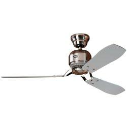 Ventilador de techo hunter industrie ii cromado - 132 cm - 24542