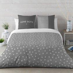 Funda nórdica love dots 100% algodón cama 180