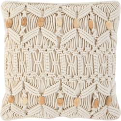 Cojín Decorativo BELIANI Nicaea Beige (45x45 cm)