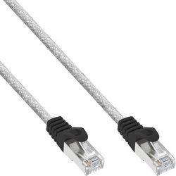 Cable de Red INLINE (RJ45 - 50 cm - Transparente)