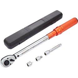 VEVOR 1/2 unit click torque wrench, bidireccional ajustable torque wrench set con adaptador de barra de extensión