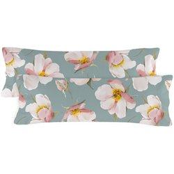 Spring blossom funda de almohada cama 180/200 (45x110 (x2) cm)