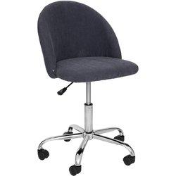 Silla con ruedas poliéster gris 89x57.5x54cm MUEMUE