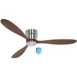 Eco plano wood 132, ventilador wifi sin luz, casafan