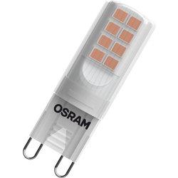 Osram lámpara led star pin, g9 base, óptica mate ,blanco cálido (2700k), 290 lumen, sustituto de 28w-iluminante 1-paquete