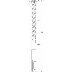 Bosch Broca Hormigón Sds Plus-5x 20x550x600 Mm