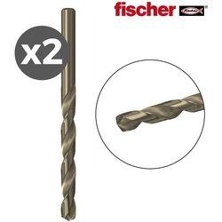 Broca Metal FISCHER HSS-Co DIN338 2,5x30/57 - 2K