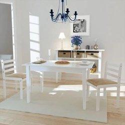 Pack De 2 Sillas De Comedor Ocotal Blanco 81X44x45 Cm