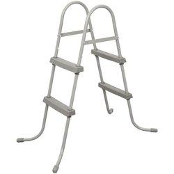 Escalera para piscina de 2 peldaños 84 cm BESTWAY