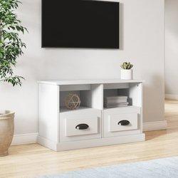 Soporte para TV blanco 80x35x50 cm madera multicapa