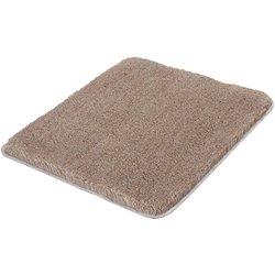 Kleine Wolke Alfombra de baño Relax gris taupe 55x65 cm