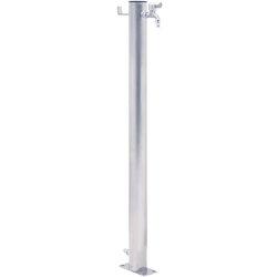 Columna de agua de jardín 40 cm acero inoxidable redonda