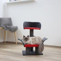 Kerbl Rascador para gatos Lounge Deluxe gris y rojo 81548