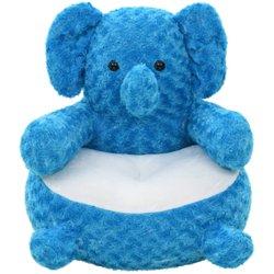 vidaXL Elefante de peluche azul