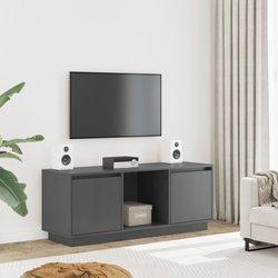 Mueble de TV VIDAXL Gris Madera (110.5x35x44 cm)