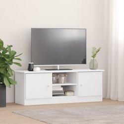 Mueble De Tv VIDAXL Blanco Madera (112x35x41 cm)