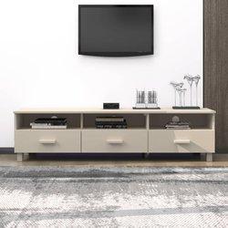 Mueble de TV VIDAXL Marrón Madera (158x40x40 cm)