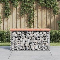 Banco De Jardín VIDAXL Marrón Madera (83x31,5x42 cm)